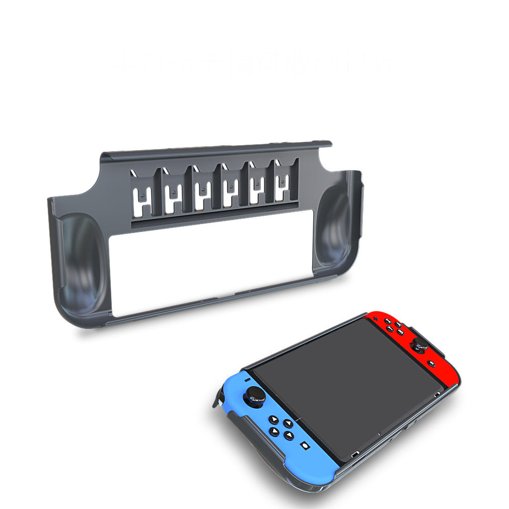 MIMD SND-481 Game Cards Storage Anti-fall Protective Cover for Nintendo Switch OLED Game Console Black MIMD SND-481 Game Cards Storage Anti-fall Protective Cover for Nintendo Switch OLED Game Console Black